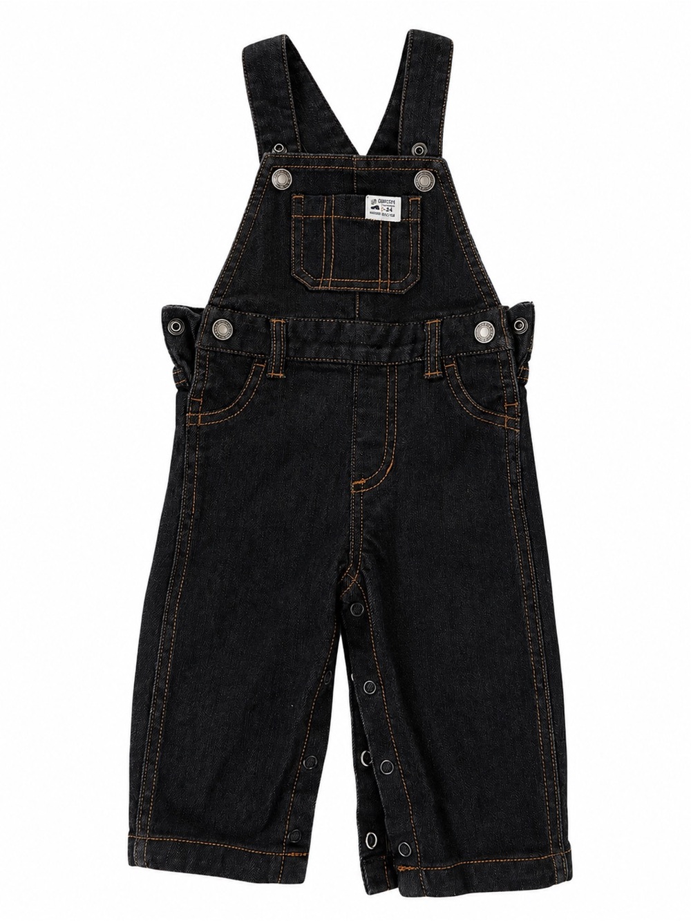 Carter’s Baby Denim Overalls 9 Months Little Chopper Dark Wash